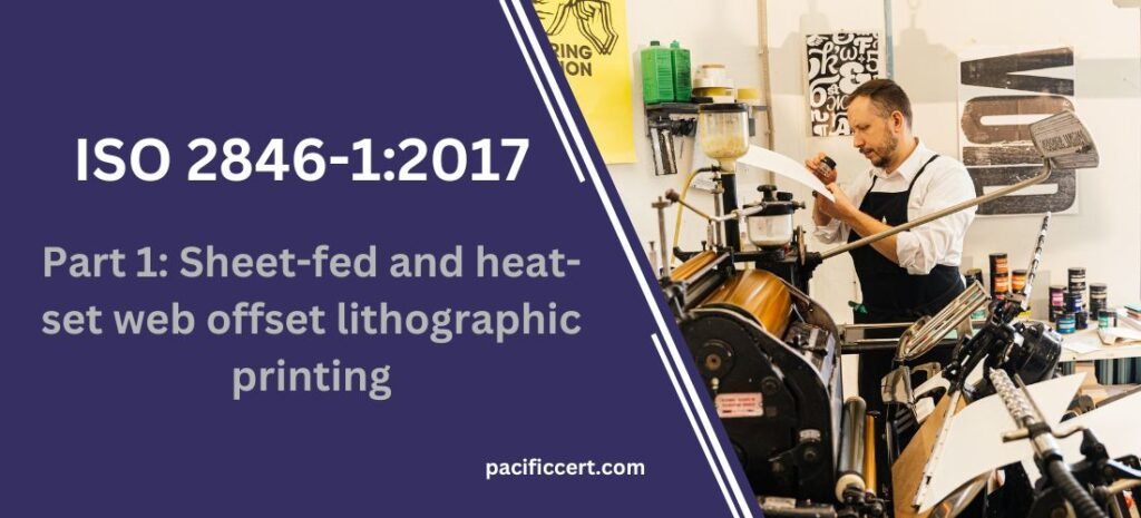 ISO 2846-1:2017 lithographic printing