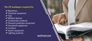 CE Certification required for products